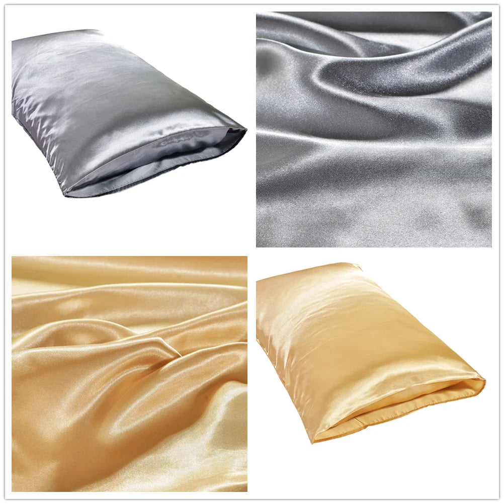 N. Richie Queen Satin Silk Pillowcase