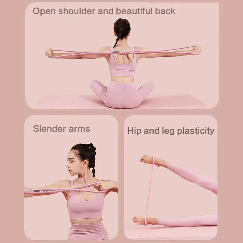 Soft Girl Resistance Band (1pc) up to 50 pounds