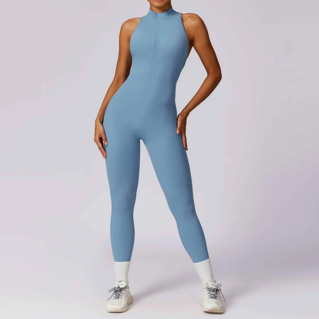 ZipFit Jumpsuit by Nomadina Richie: Women's Activewear Set