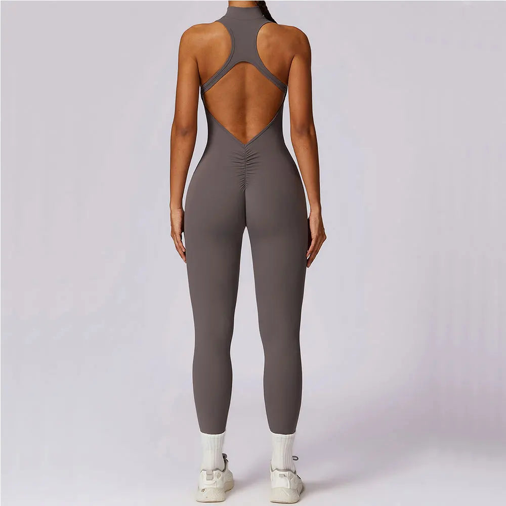 ZipFit Jumpsuit by Nomadina Richie: Women's Activewear Set