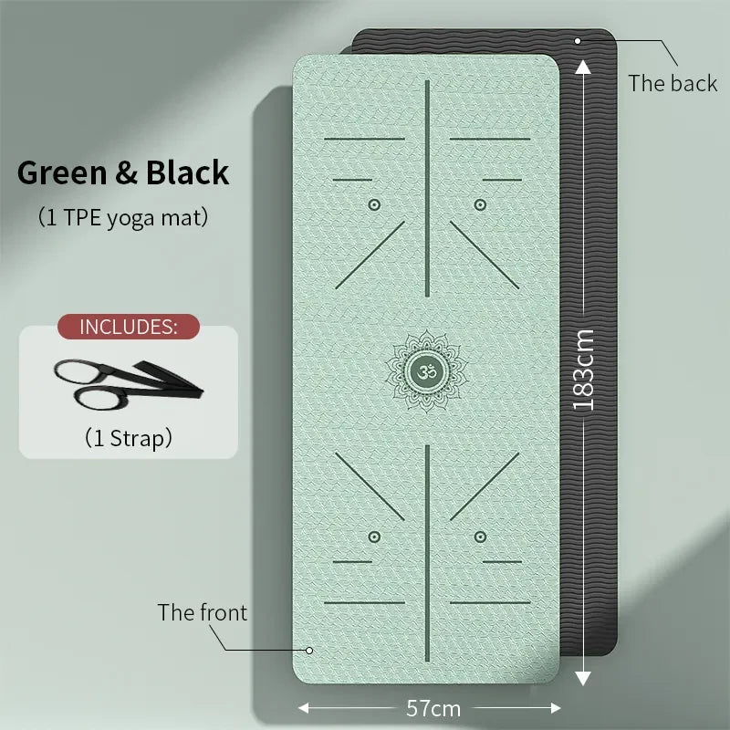 🖤Eco Friendly Non-Slip Yoga Mat